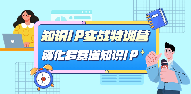 知识IP实战特训营，孵化-多赛道知识IP（33节课）-智宝网创