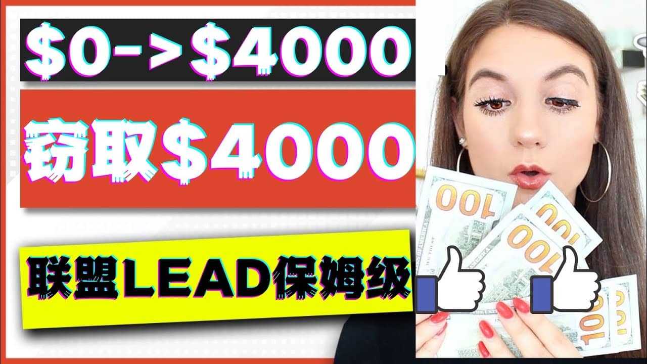 2023国外联盟项目实操保姆级教程：月入4000美元，适合初学者-智宝网创