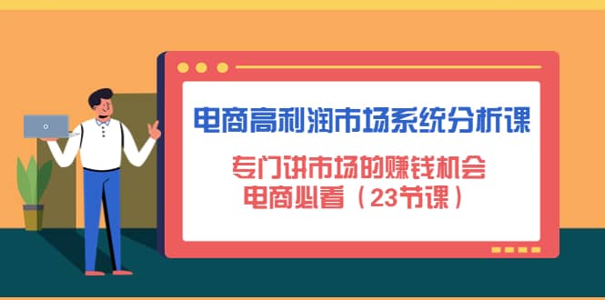 电商高利润市场系统分析课：电商必看（23节课）-智宝网创