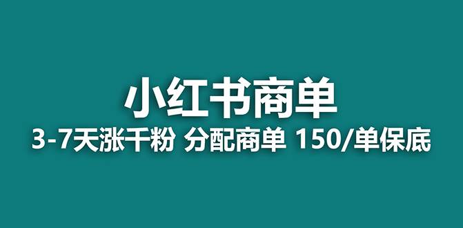 【蓝海项目】2023最强蓝海项目，小红书商单项目，没有之一！-智宝网创