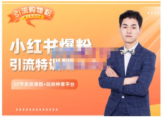 陆明明·小红书爆粉特训班5.0，助你轻松玩转小红书平台价值1380元-智宝网创