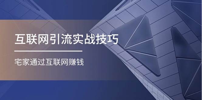 互联网引流实操技巧(适合微商，吸引宝妈)，宅家通过互联网赚钱（17节）-智宝网创