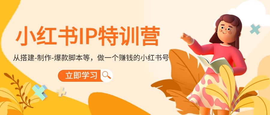 小红书IP特训营-智宝网创