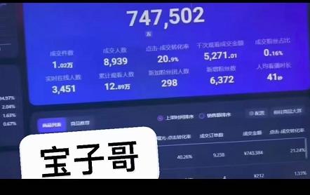 宝子哥无人直播，半无人直播，Obs+伴侣玩法，快速打标签+养鱼-智宝网创
