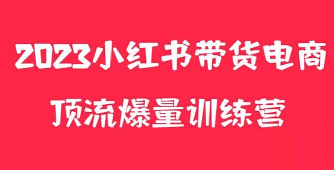 小红书电商爆量训练营，月入3W+！可复制的独家养生花茶系列玩法-智宝网创