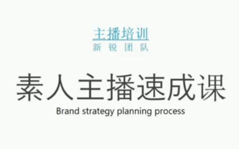 素人主播两天养成计划,月销千万的直播间脚本手把手教学落地-智宝网创
