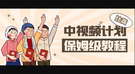 中视频项目，目前靠这个项目养了11人团队【视频课程】-智宝网创
