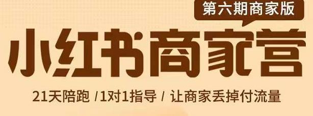 贾真-小红书商家营第6期商家版，21天带货陪跑课，让商家丢掉付流量-智宝网创