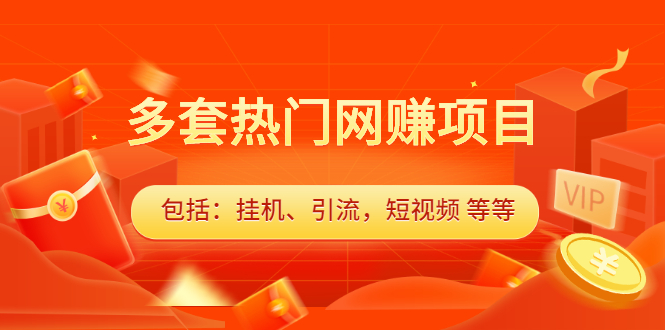 多套vip课程合集，价值千元-智宝网创
