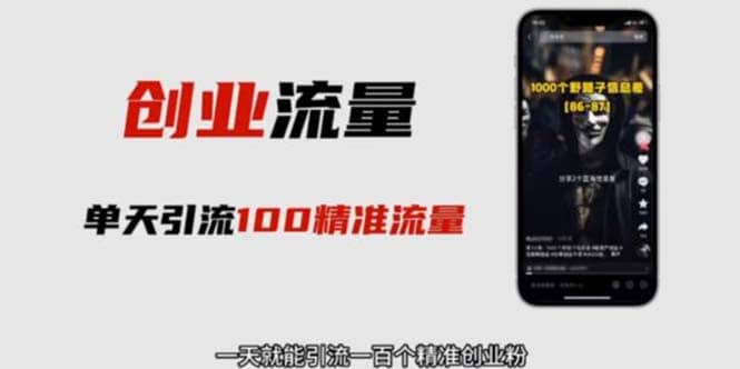 自媒体音频加图文制作视频 一天引流一百个精准创业粉【音频软件+图片素材】-智宝网创