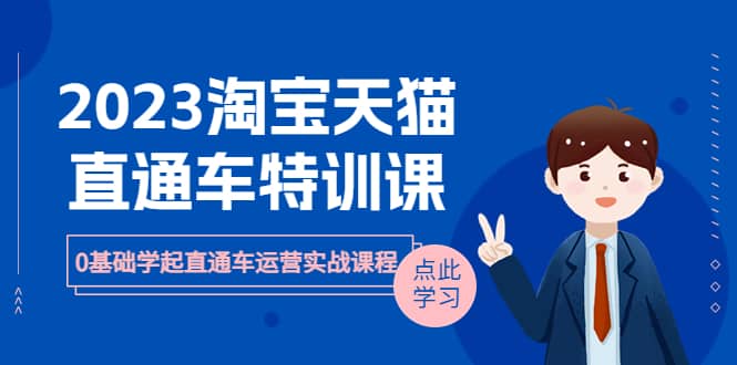 2023淘宝·天猫直通车评特训课，0基础学起直通车运营实战课程（8节课时）-智宝网创