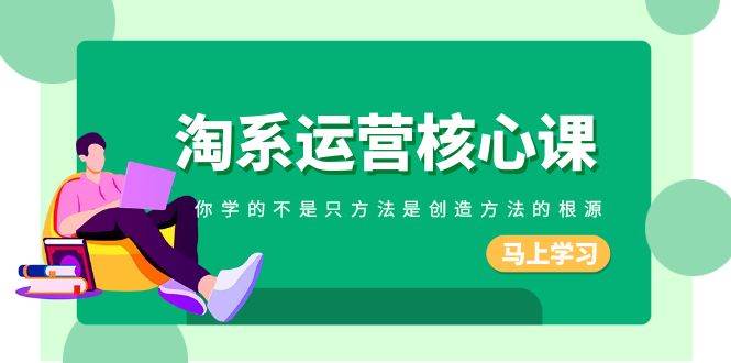 淘系-运营核心课，你学的不是只方法是创造方法的根源（190节课）-智宝网创