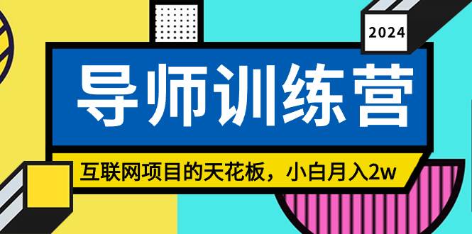 《导师训练营》精准粉丝引流的天花板，小白月入2w-智宝网创