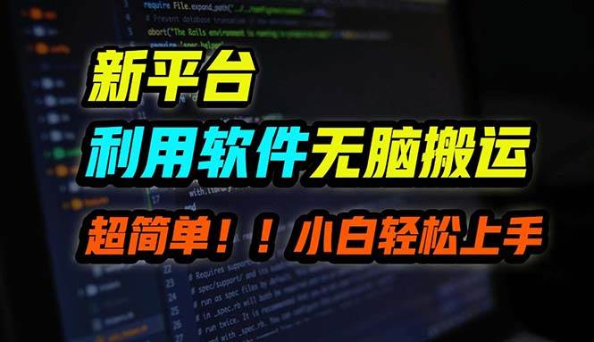 B站平台用软件无脑搬运，月赚10000+，小白也能轻松上手-智宝网创