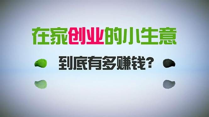 在家创业，日引300+创业粉，一年收入30万，闷声发财的小生意，比打工强-智宝网创