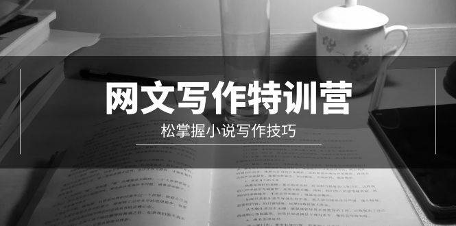 网文-写作特训营，轻松掌握小说写作技巧（20节视频课）-智宝网创
