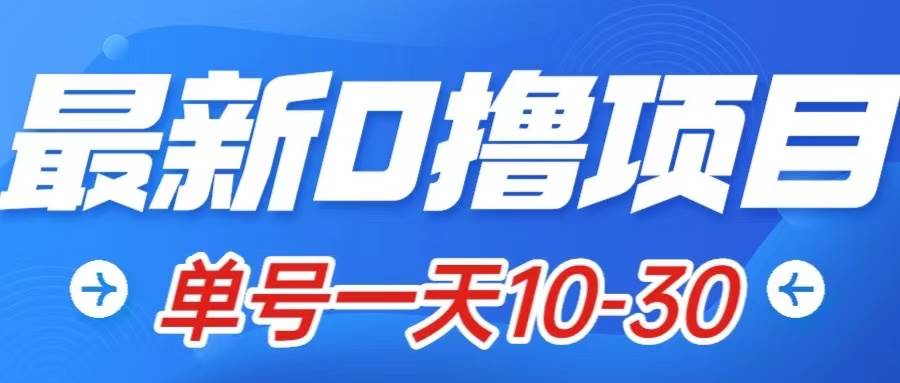 最新0撸小项目：星际公民，单账号一天10-30，可批量操作-智宝网创