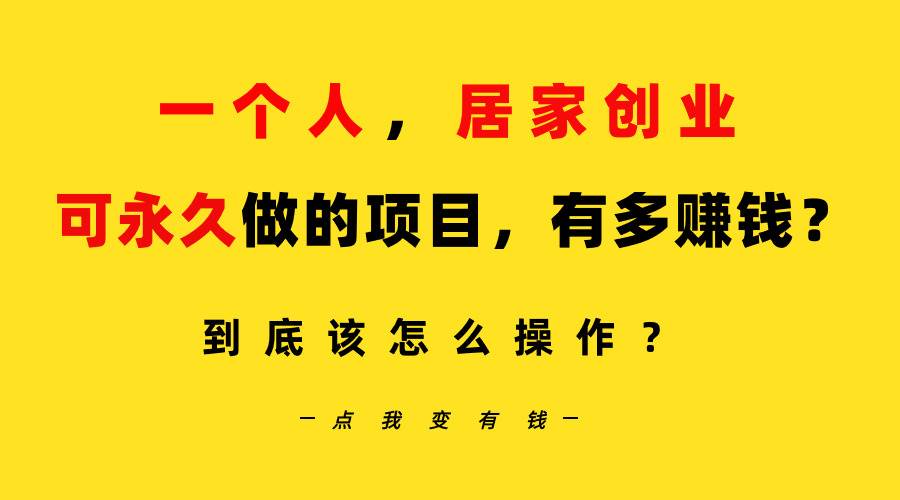 一个人，居家创业：B站每天10分钟，单账号日引创业粉100+，月稳定变现5W…-智宝网创