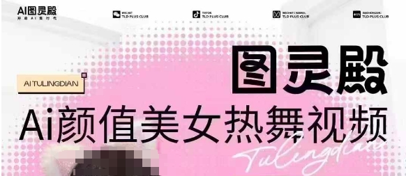 .全网首发，原价988图灵殿AI颜值美女热舞视频，云端生图，轻松过原创-智宝网创