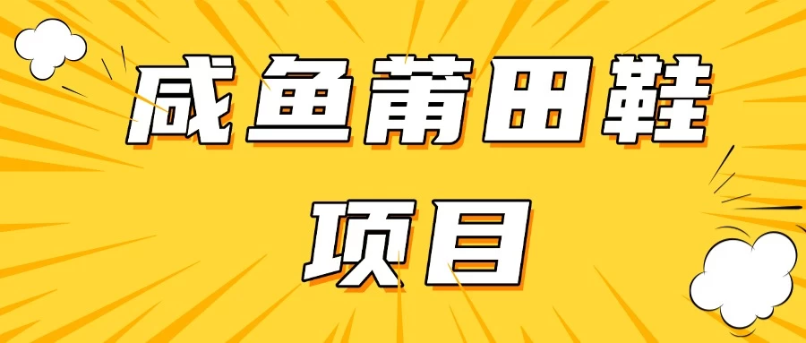 咸鱼高转化项目，附带货源，每日稳定300＋-智宝网创