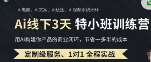 AI实操培训第20-21期线下，0基础保姆级教程，3月最新整理，企业获客、降本增效、打造超级个体-智宝网创