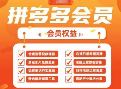 2025拼多多运营实战课，40节全流程教学，覆盖拼多多运营全链路-智宝网创