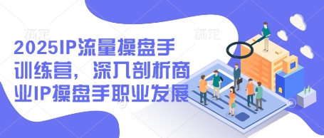 .2025IP流量操盘手训练营，深入剖析商业IP操盘手职业发展-智宝网创